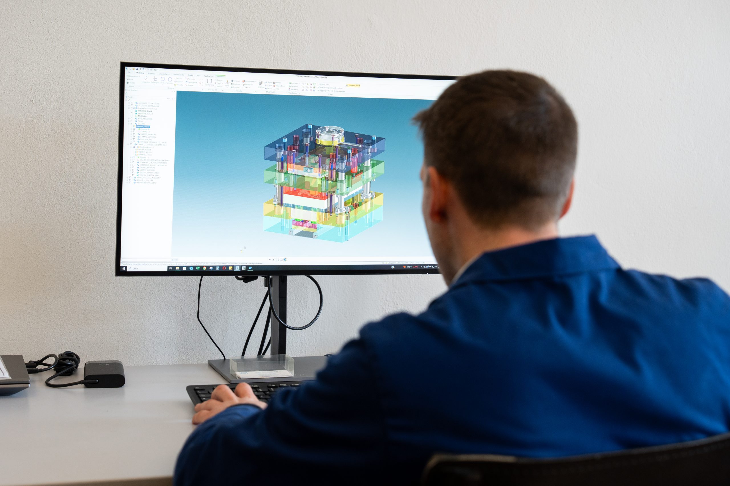 Progettazione stampi - 3D - Stampo progressivo - Stampo imbutitura